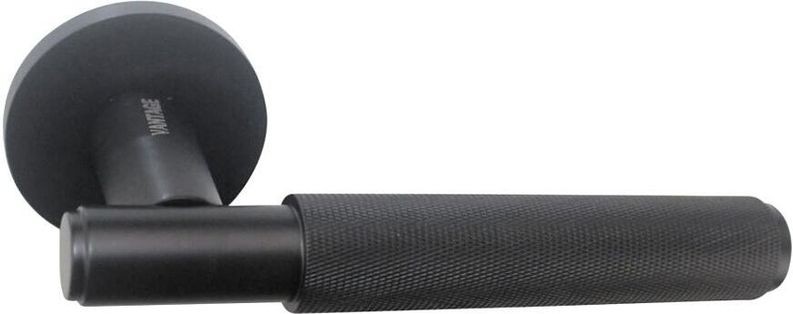 Ручка на круглой розетке VANTAGE V35BL-2 SL черный