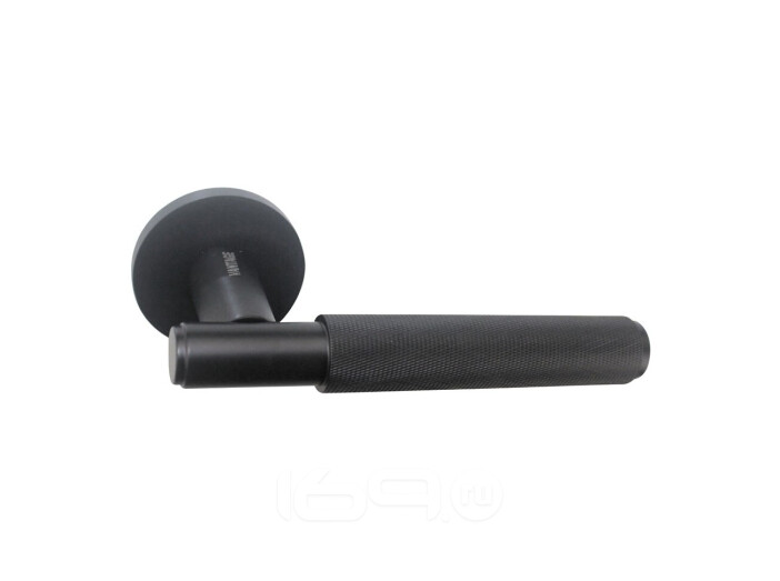 Ручка на круглой розетке VANTAGE V35BL-2 SL черный