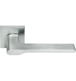 Ручка на квадратной розетке Morelli MERCURY MH-53-S6 SC матовый хром