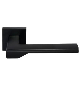 Ручка на квадратной розетке Morelli PIERRES MH-49-S6 BL черный