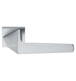 Ручка на квадратной розетке Morelli SOUK MH-55-S6 SSC суперматовый хром