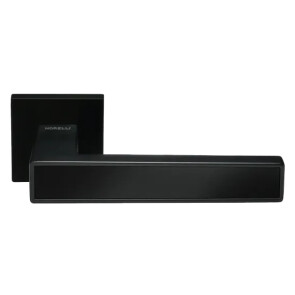 Ручка на квадратной розетке Morelli SULLA MH-48-S6 BL черный