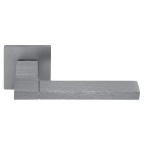 Ручка на квадратной розетке Morelli YSTAD MH-47-S6 SSC суперматовый хром