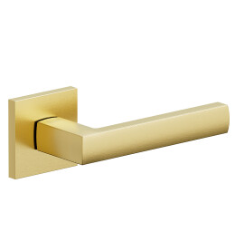 Ручка на квадратной розетке Bravo AS-300 SGold (алюм.)