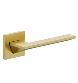 Ручка на квадратной розетке Bravo AS-331 SGold (алюм.)