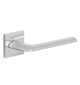 Ручка на квадратной розетке Bravo AS-340 Chrome (алюм.)