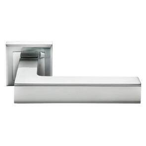 Ручка на квадратной розетке Morelli DOMINION MH-40 SC/CP-S хром/хром