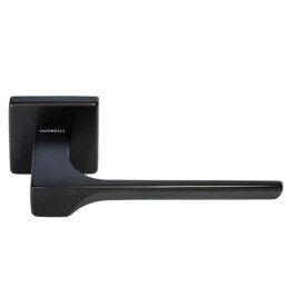 Ручка на квадратной розетке Morelli FIORD S5 NERO черный