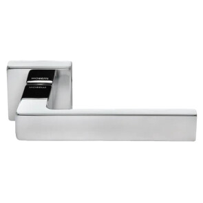 Ручка на квадратной розетке Morelli HORIZONT S5 CRO хром