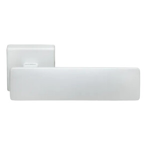 Ручка на квадратной розетке Morelli SPACE S5 BIA белый