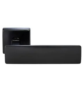 Ручка на квадратной розетке Morelli SPACE S5 NERO черный