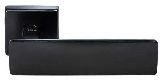 Ручка на квадратной розетке Morelli SPACE S5 NERO черный