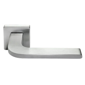 Ручка на квадратной розетке Morelli SPUTNIK S5 CSA матовый хром