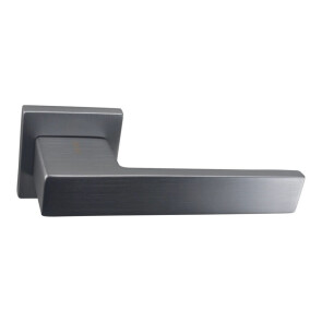 Ручка на квадратной розетке VANTAGE V87L-2 SL матовый хром