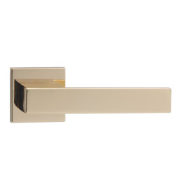 Ручка на квадратной розетке VANTAGE V87PB SL золото