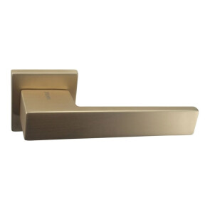 Ручка на квадратной розетке VANTAGE V87SG SL сатинированное золото