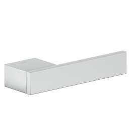 Ручка на прямоугольной розетке Bravo ZS2-390 Chrome (алюм.)