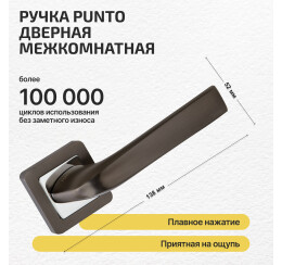 Ручка раздельная K.QR52.SATURN (SATURN QR) GR/CP-23 графит/хром