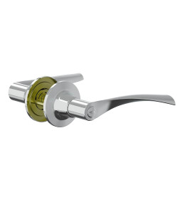 Ручка-зaщелка Bravo K-123 C Хром 03 (запирание на фиксатор)