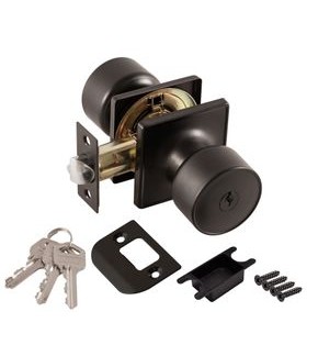 Ручка защелка DK772/BL BL-ET (кл./фик.) черный