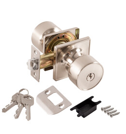 Ручка защелка DK772/BL SN-ET (кл./фик.) никель