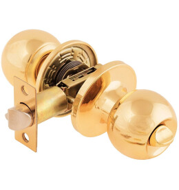 Ручка-зaщелка ЗШ-03 PB Золото (без кл)