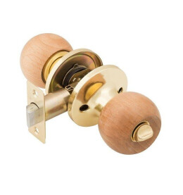 Ручка-зaщелка ЗШ-03 Светлое дерево (без кл)