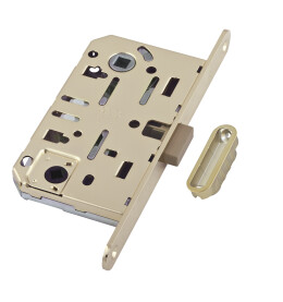 B06102.50.23.640 Защелка врезная WC (мат. лат.) MEDIANA POLARIS с отв. планкой (скин)