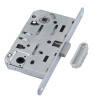 tumb 1 - B06102.50.34.640 AGB (АГБ) Защелка врезная WC (мат. хром) MEDIANA POLARIS с отв. планкой (скин)