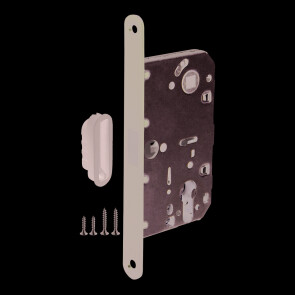 Корпус врезного замка с защелкой MAGNLN85-50 BL черный