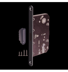 Корпус врезного замка с защелкой MAGNLN85-50 SN мат.никель