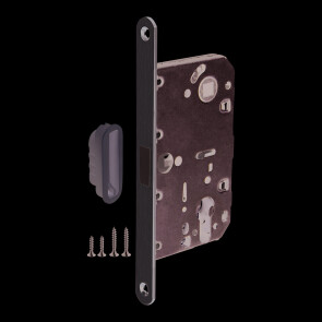 Корпус врезного замка с защелкой MAGNLN85-50 SN мат.никель