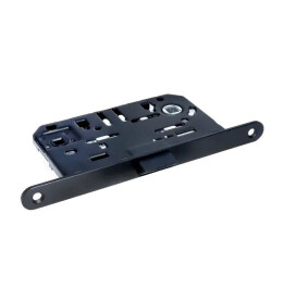 Замок с пластиковым язычком Morelli 1895P BL черный