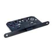 Замок с пластиковым язычком Morelli 1895P BL черный
