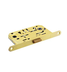 Замок с пластиковым язычком Morelli 1895P MSG матовое сатинированное золото