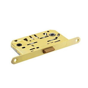 Замок с пластиковым язычком Morelli 1895P MSG матовое сатинированное золото