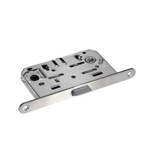 Замок с пластиковым язычком Morelli 1895P SC матовый хром
