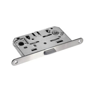 Замок с пластиковым язычком Morelli 1895P SC матовый хром