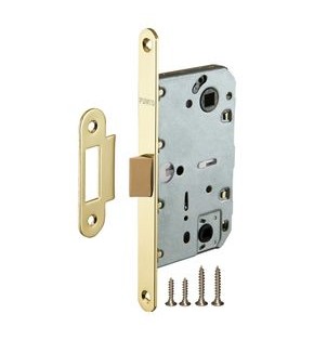 Защелка врезная PL96WC-50/BL GP (золото)