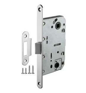Защелка врезная PLASTLP96WC-50 CP хром