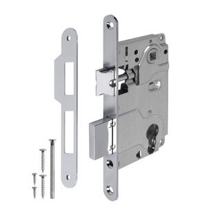 Корпус замка METLS25-50 CP хром