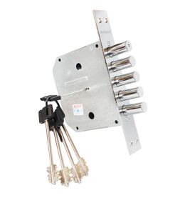 Замок врезной сувальдный К8-6 , 5 кл. (кл. 120 мм) /72260/