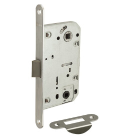 Защелка для межкомнатной двери пластиковый язычок «Bravo P-3-WC» МатХром