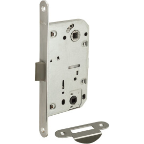 Защелка для межкомнатной двери пластиковый язычок «Bravo P-3-WC» МатХром