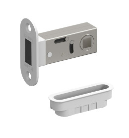 Защелка для межкомнатной двери магнитная «Bravo M-1» W Белый