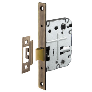 Защелка врезная LP72-50 ABG Зеленая бронза