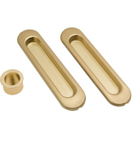 Ручка для дверей купе «Bravo SL-1» МатЗолото