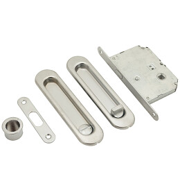 Замок для дверей купе «Bravo SL-2» МатХром