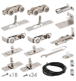 Комплект для телескопического открывания SLD.Comfort-PRO.SET5.telescope/80 (Comfort - PRO SET 5)