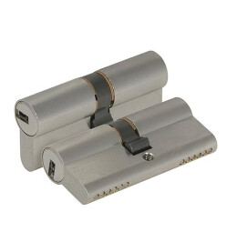 Цилиндровый механизм «08.015.18.12» (80 мм/35+10+35) Никель